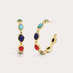 Large Bari Hoops
