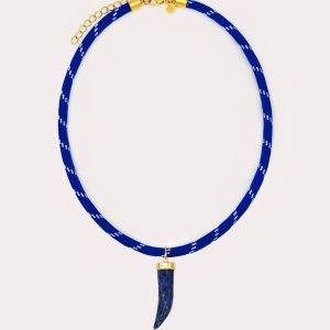 Horn Charm Paracord Necklace