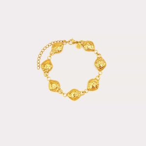 Strawberry Link Charm Bracelet
