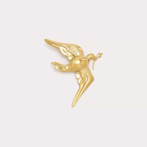 Dove Brooch