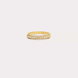 Pave Stone Ring