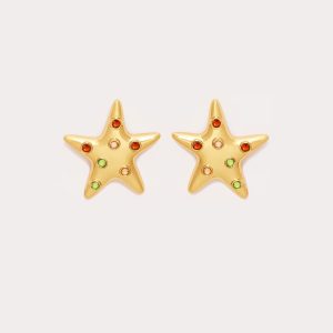 Small Sea Star Earrings